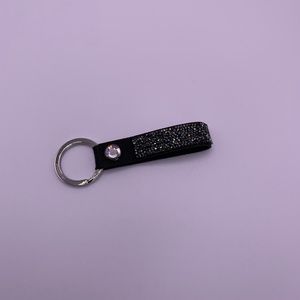 Swarovski Glam Rock Key Ring, Black